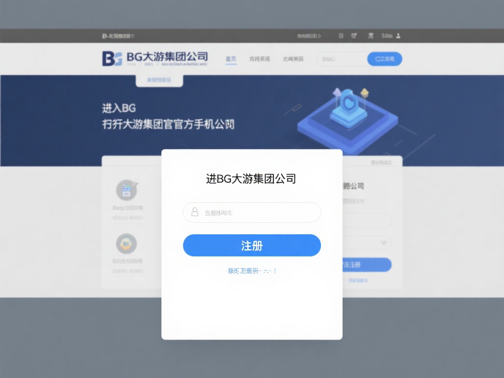 高效注册与登录指南:bg大游集团官方手机网